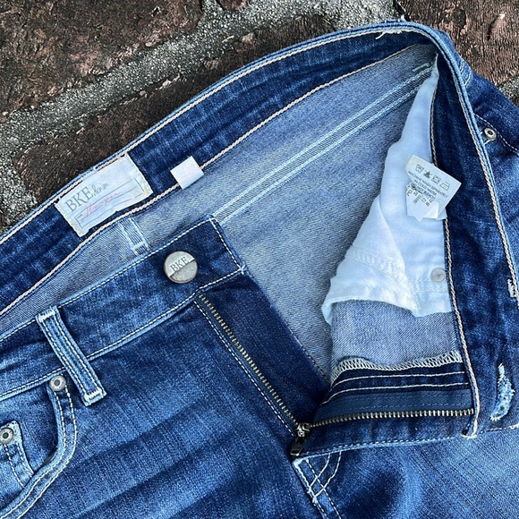 BKE "HARPER" crop Blue Jeans Size 30 - Picture 6 of 8